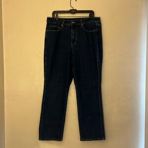 Judy Blue Straight Fit Jeans Size 16W High Rise Medium Wash Stretch